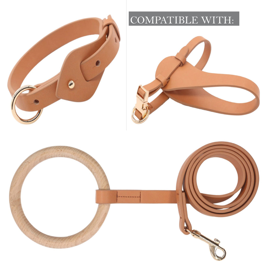 Pet Life ® 'Ever-Craft' Boutique Series Adjustable Designer Leather Dog Collar - P's One-Stop Shop 