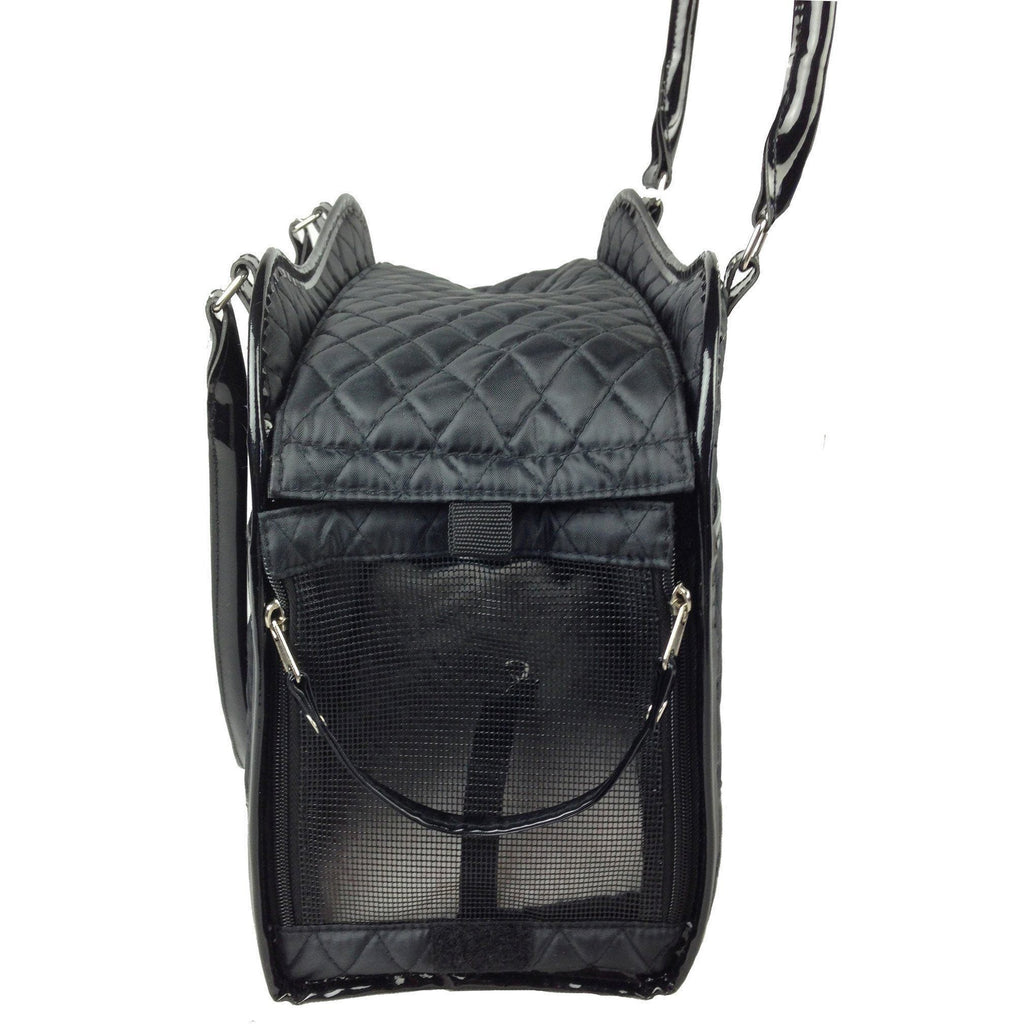 Pet Life ® Exquisite Airline Approved Designer Travel Pet Dog Handbag Carrier - P's One-Stop Shop 