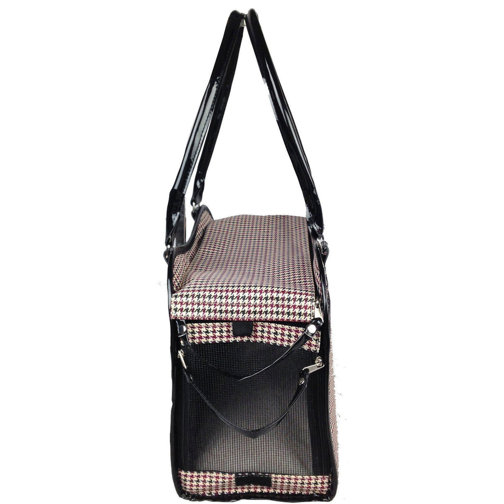 Pet Life ® Exquisite Airline Approved Designer Travel Pet Dog Handbag Carrier - P's One-Stop Shop 