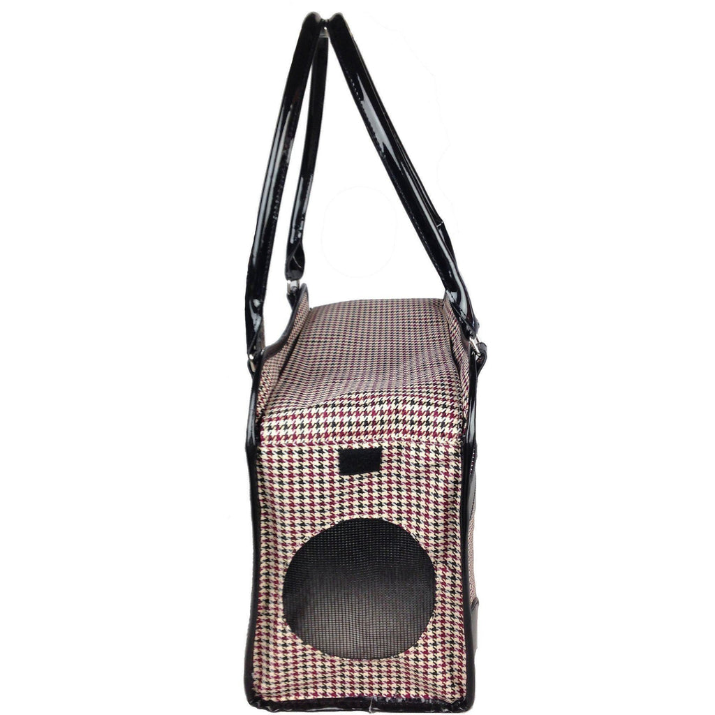 Pet Life ® Exquisite Airline Approved Designer Travel Pet Dog Handbag Carrier - P's One-Stop Shop 