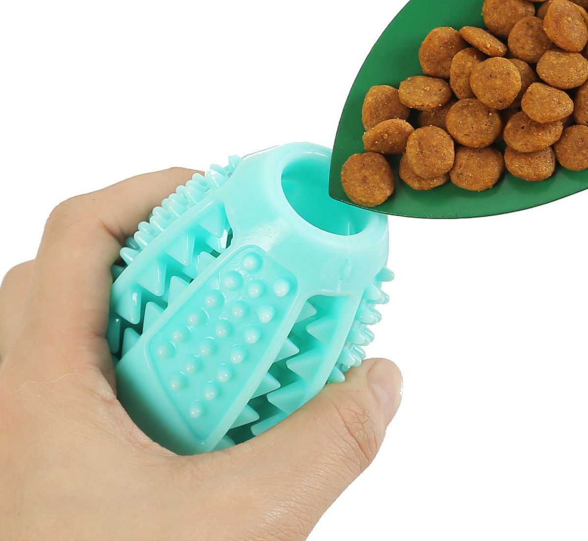Pet Life ® 'Grip N' Play' Treat Dispensing Football Shaped Suction Cup Dog Toy - P's One-Stop Shop 
