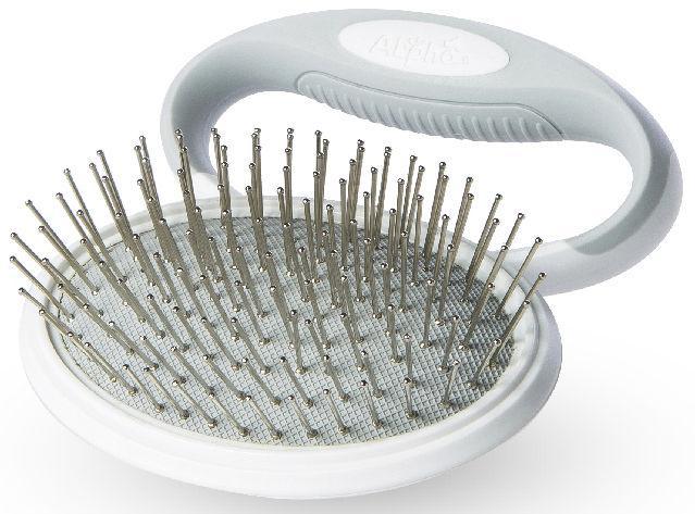 Pet Life ® 'Gyrater' Travel Swivel Pet Grooming Pin Brush - P's One-Stop Shop 