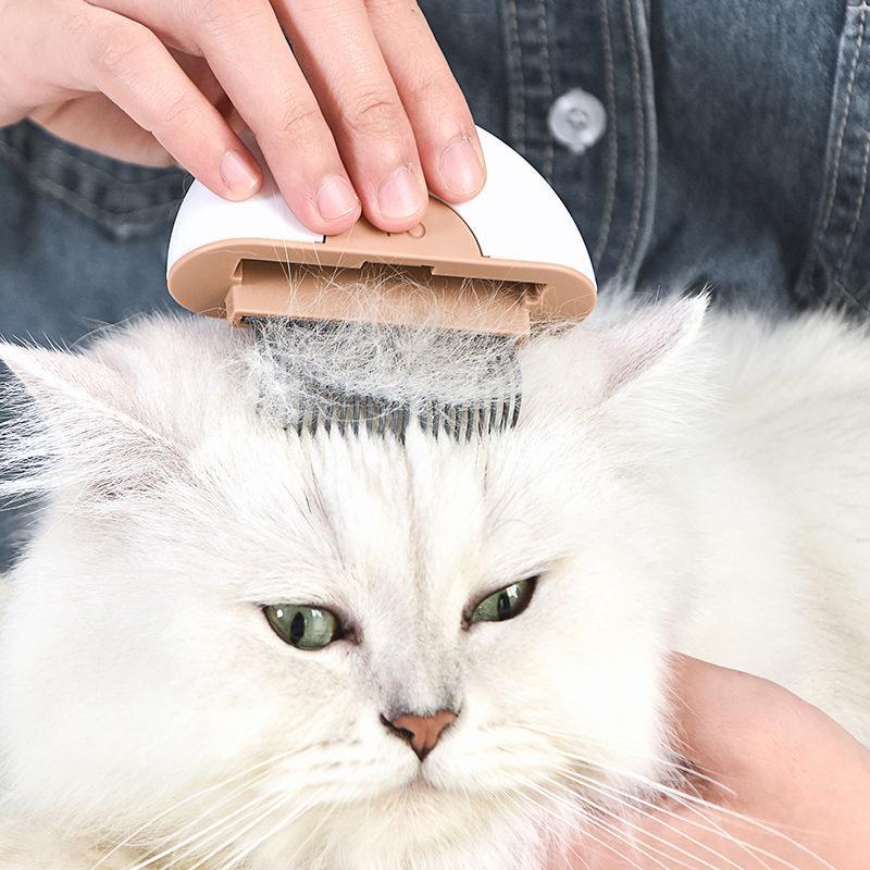 Pet Life ® 'LYNX' 2-in-1 Travel Connecting Grooming Pet Comb and Deshedder - P's One-Stop Shop 
