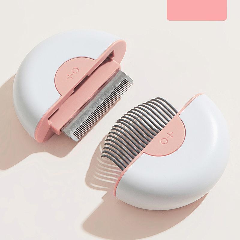Pet Life ® 'LYNX' 2-in-1 Travel Connecting Grooming Pet Comb and Deshedder - P's One-Stop Shop 