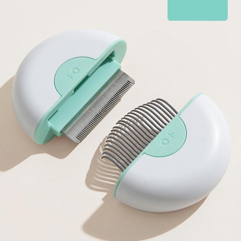 Pet Life ® 'LYNX' 2-in-1 Travel Connecting Grooming Pet Comb and Deshedder - P's One-Stop Shop 