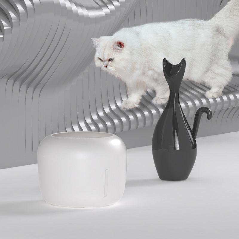 Pet Life ® 'Moda-Pure' Ultra-Quite Filtered Dog and Cat Fountain Waterer - P's One-Stop Shop 