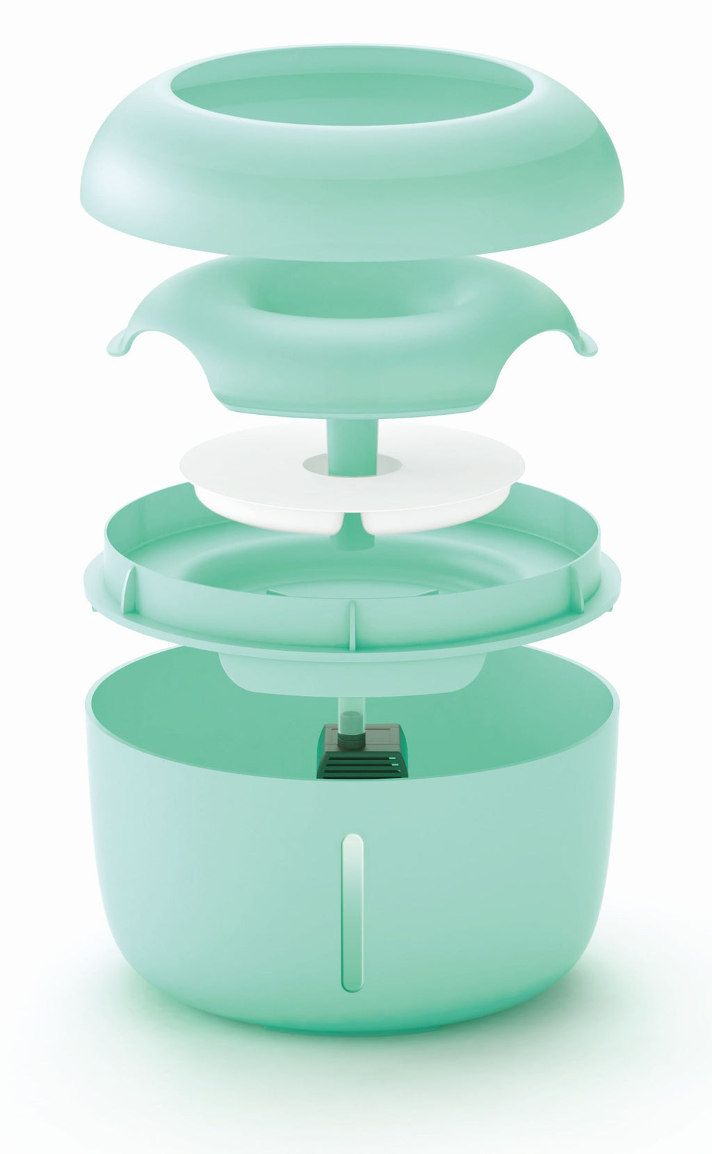 Pet Life ® 'Moda-Pure' Ultra-Quite Filtered Dog and Cat Fountain Waterer - P's One-Stop Shop 