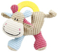 Pet Life ® 'Moo-cifier' Plush Squeaking and Rubber Teething Newborn Puppy Dog Toy - P's One-Stop Shop 