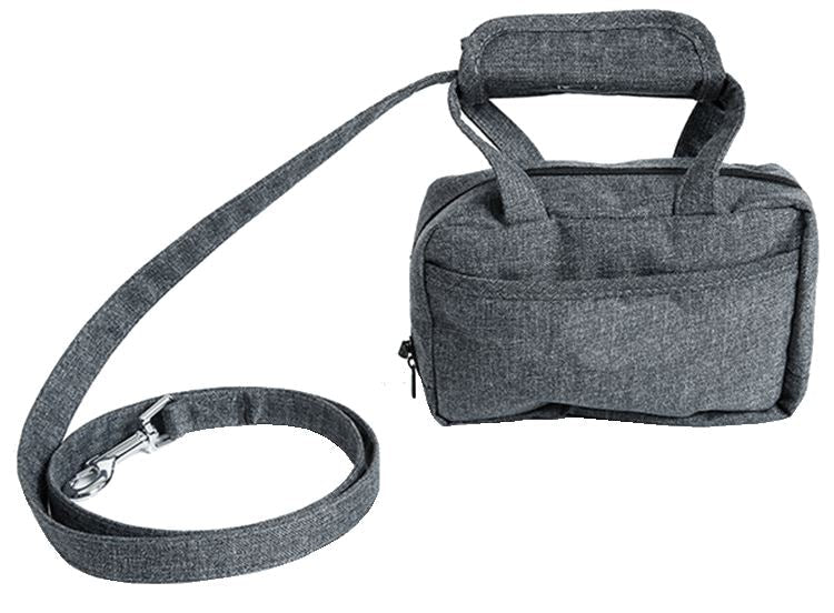 Pet Life ® 'Posh Walk' Purse Dog Leash, Accessory Holder and Waste Bag Dispenser - P's One-Stop Shop 