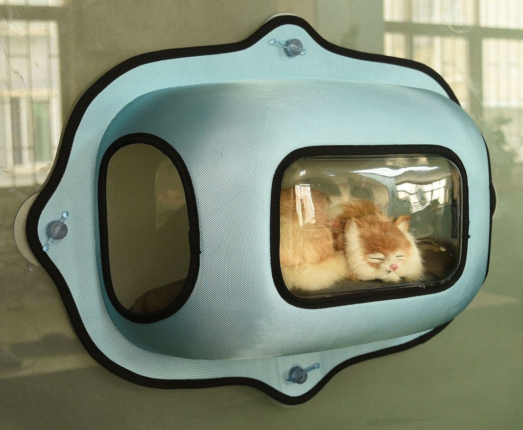 Pet Life ® 'Purr-view' See-through Suction Cup Kitty Cat Lounger and Bed - P's One-Stop Shop 