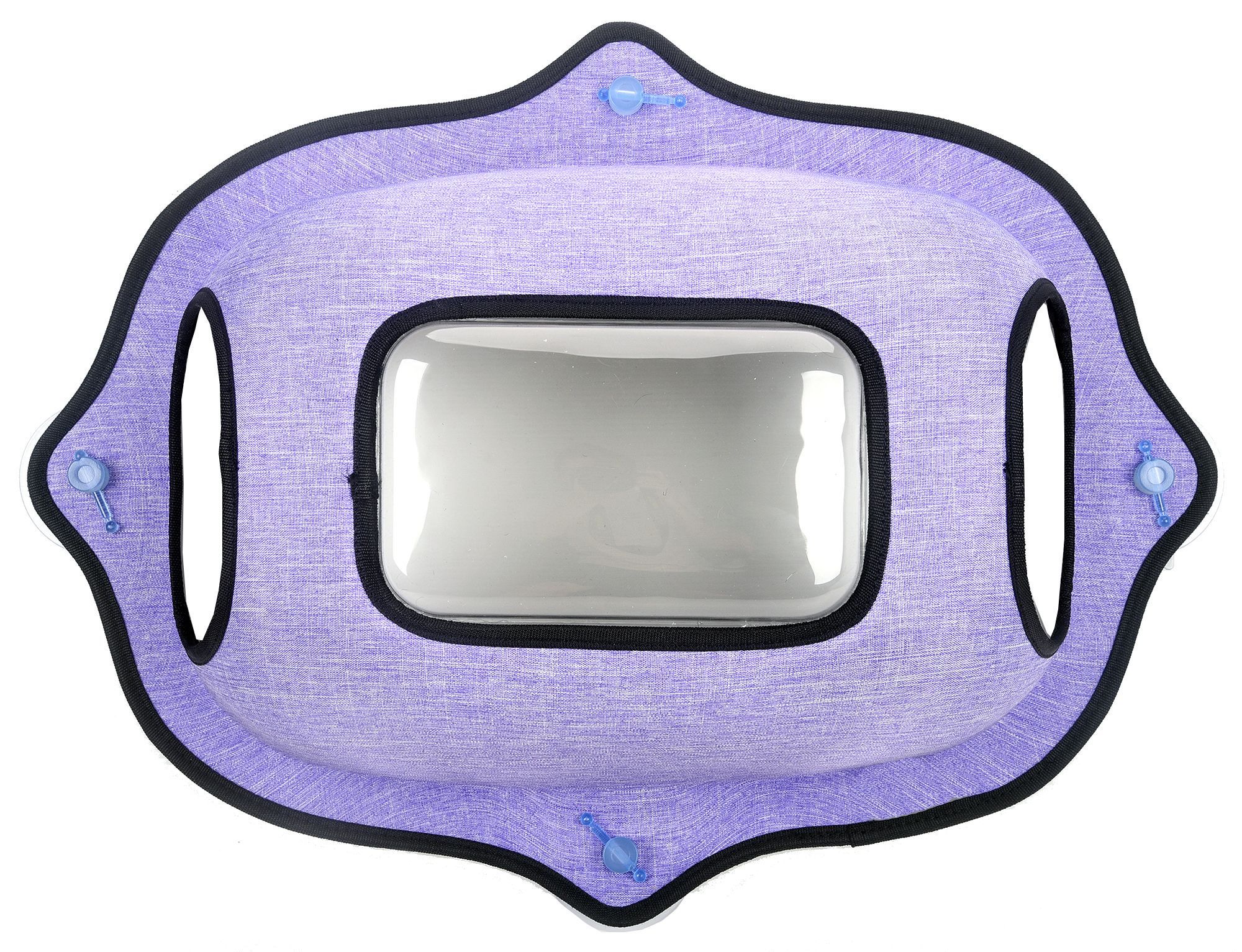 Pet Life ® 'Purr-view' See-through Suction Cup Kitty Cat Lounger and Bed - P's One-Stop Shop 