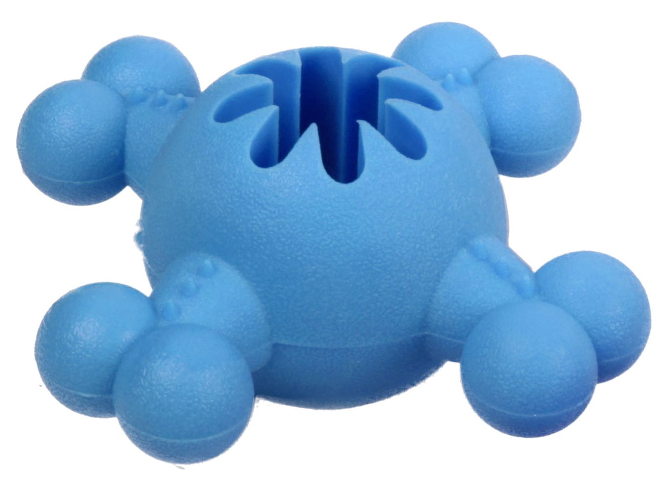 Pet Life ® 'Quadra-Bone' TPR Treat Dispensing Durable Dog Toy - P's One-Stop Shop 
