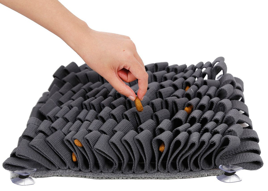 Pet Life ® 'Sniffer Grip' Interactive Anti-Skid Suction Pet Snuffle Mat - P's One-Stop Shop 