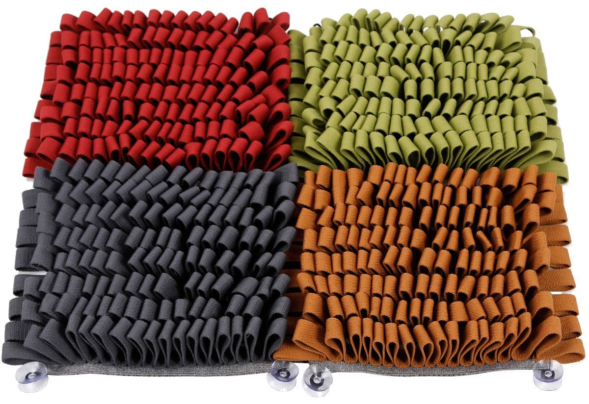 Pet Life ® 'Sniffer Grip' Interactive Anti-Skid Suction Pet Snuffle Mat - P's One-Stop Shop 