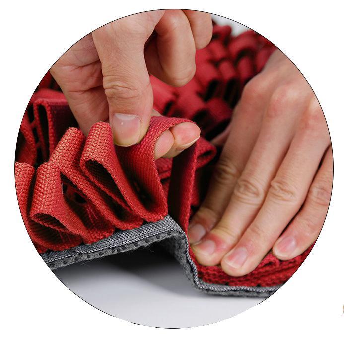 Pet Life ® 'Sniffer Grip' Interactive Anti-Skid Suction Pet Snuffle Mat - P's One-Stop Shop 