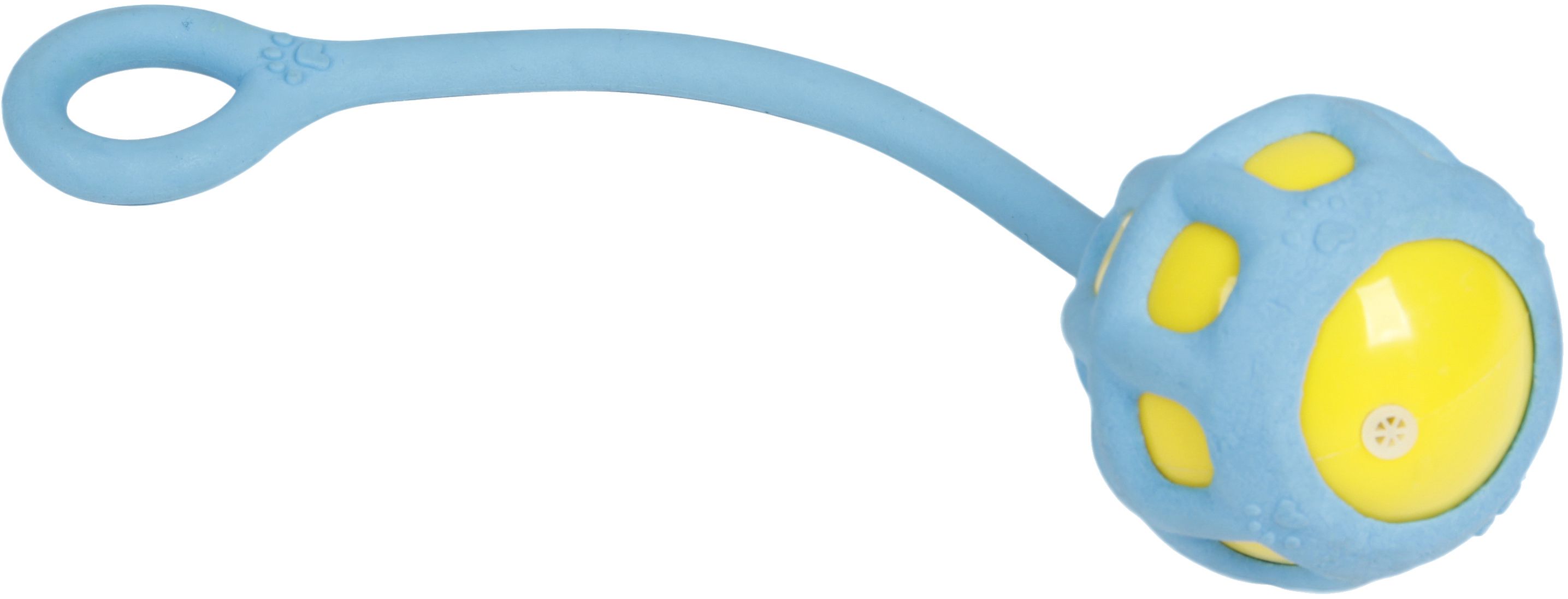 Pet Life ® 'Tug-O-Warp' Fetching Tugging and Chew Squeaking TPR Dog Toy - P's One-Stop Shop 