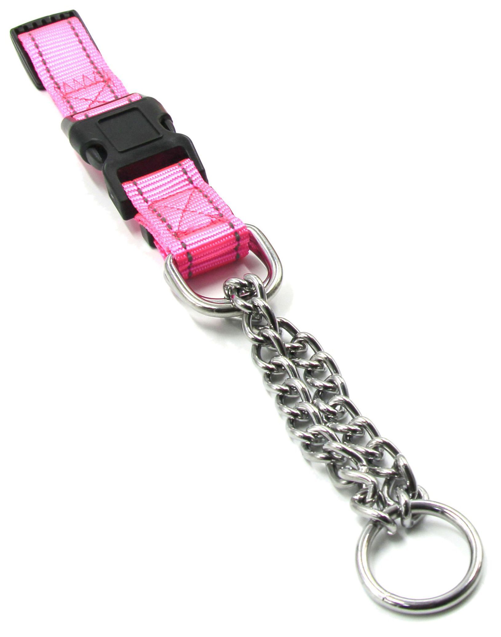 Pet Life ® 'Tutor-Sheild' Martingale Safety and Training Chain Dog Collar - P's One-Stop Shop 
