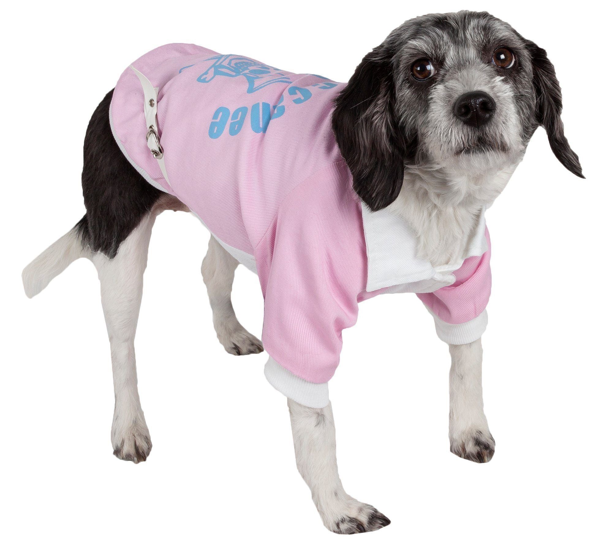 Pet Life ® 'Varsity-Barkcity' Buckled Collared Dog Coat Jacket - P's One-Stop Shop 