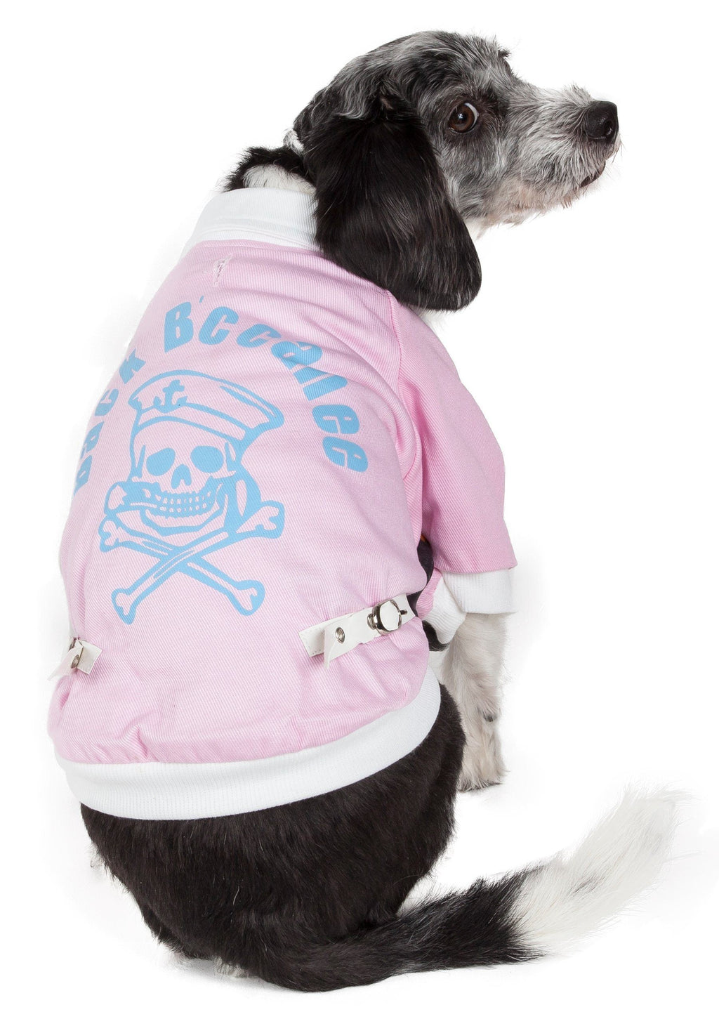 Pet Life ® 'Varsity-Barkcity' Buckled Collared Dog Coat Jacket - P's One-Stop Shop 