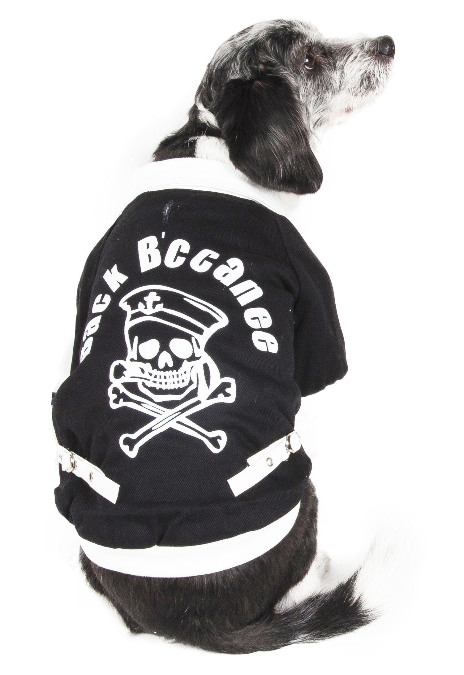 Pet Life ® 'Varsity-Barkcity' Buckled Collared Dog Coat Jacket - P's One-Stop Shop 