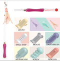 Pet Life ® 'Wander-cat' Customizeable and Extendable 10-in-1 Attachment Laser Cat Teaser - P's One-Stop Shop 