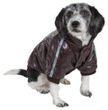 Pet Life ® 'Wuff-Rider' Fashion Suede Stitched Dog Jacket - P's One-Stop Shop 