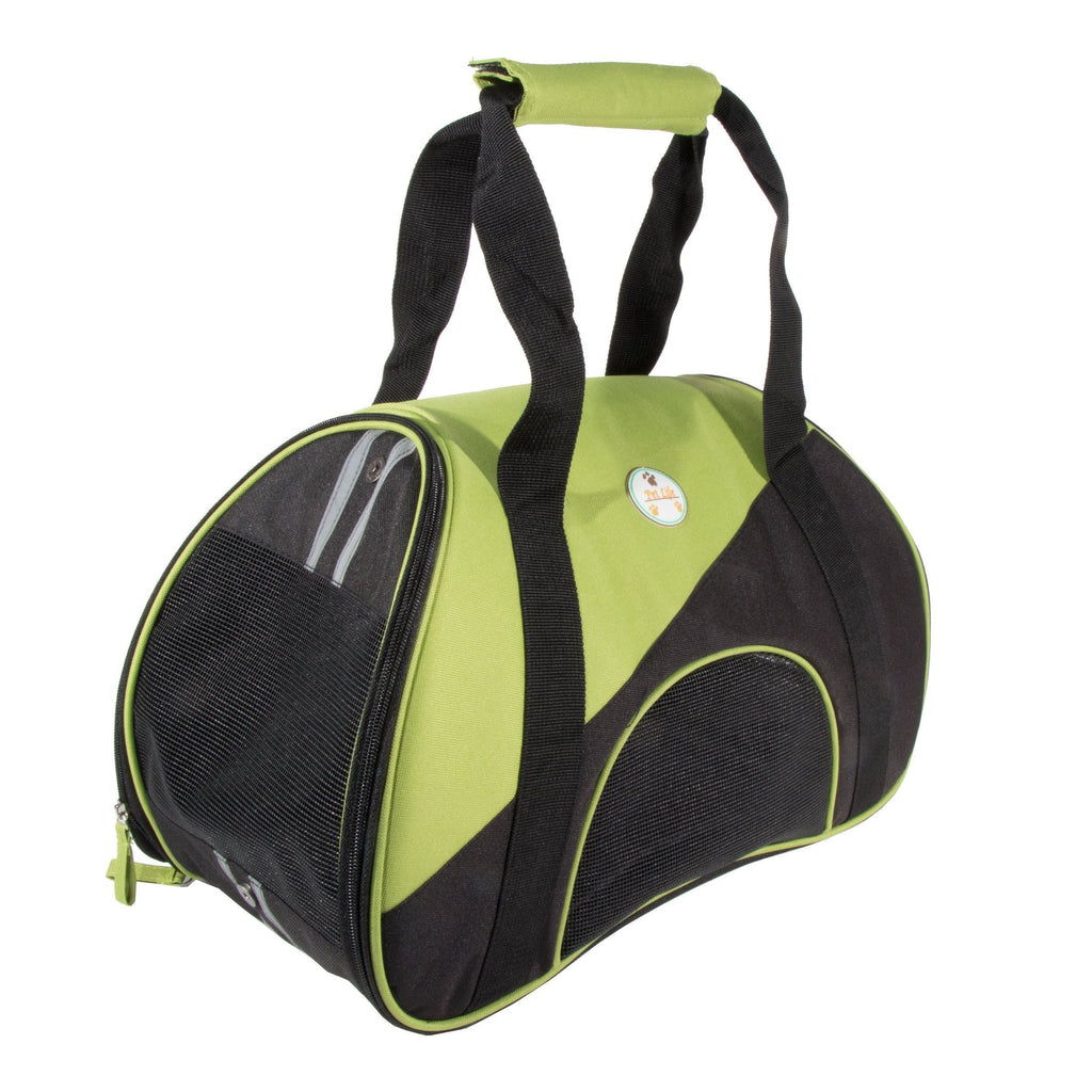 Pet Life ® 'Zip-N-Go' Airline Approved Contoured Fashion Designer Pet Dog Carrier - P's One-Stop Shop 