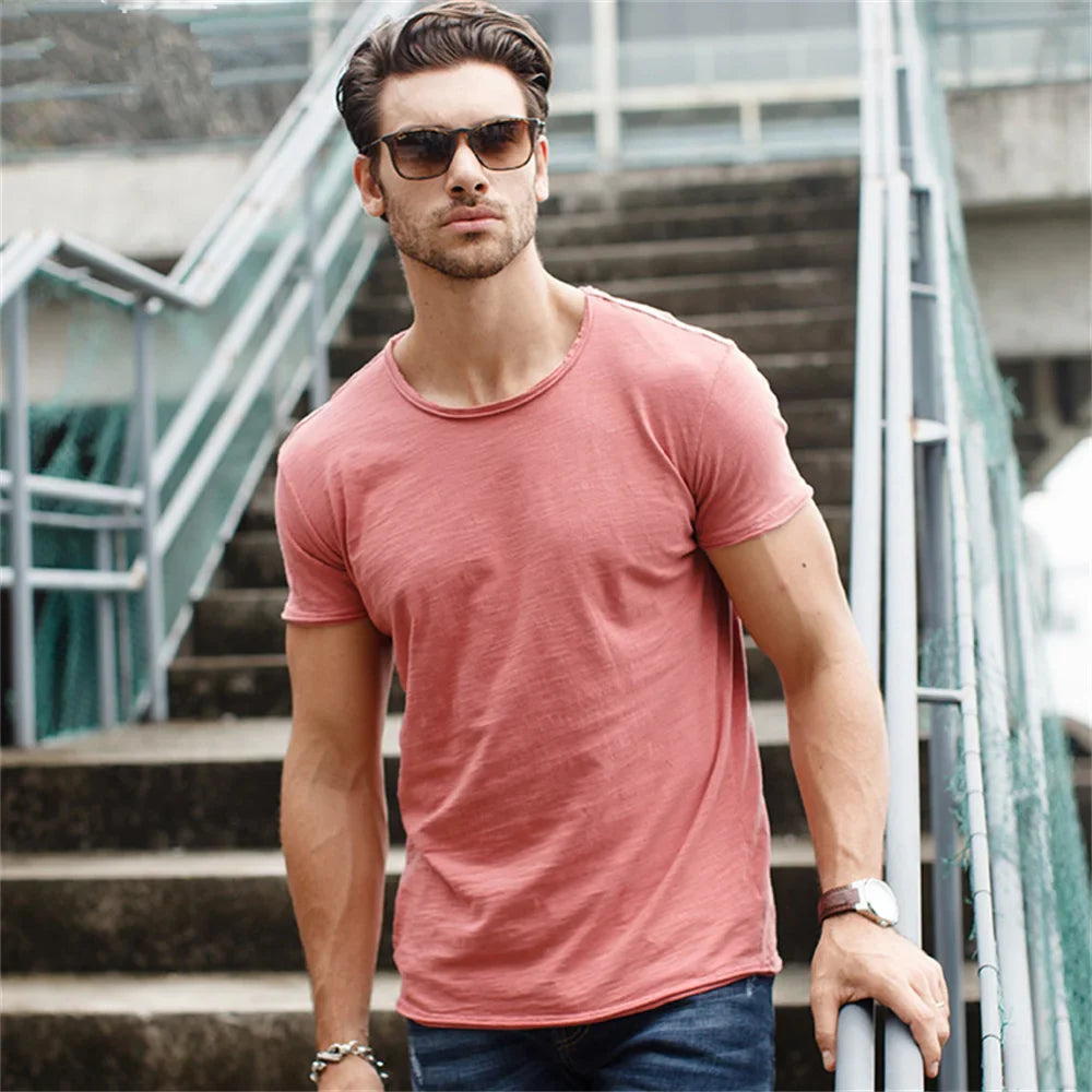 PureCotton Men's SoftFit Summer Tee - P's One-Stop Shop 