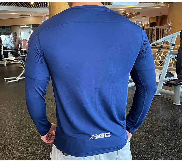 Quick Dry Men's Compression Workout Tee - P's One-Stop Shop 