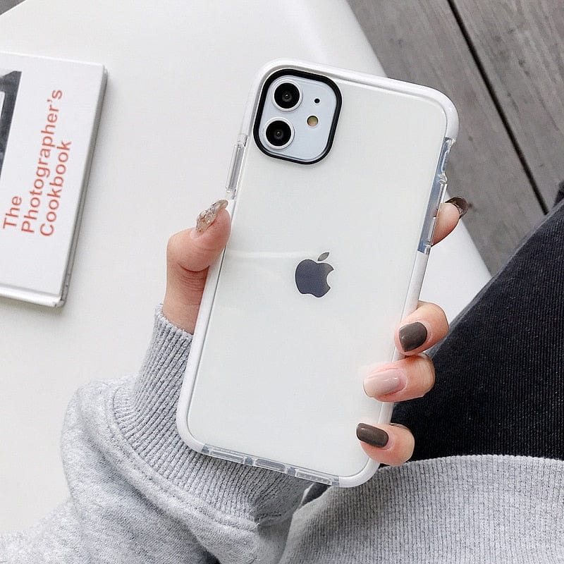 Shockproof Transparent iPhone Case - P's One-Stop Shop 