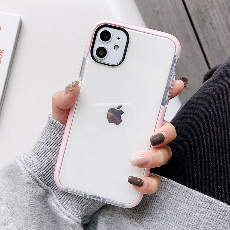 Shockproof Transparent iPhone Case - P's One-Stop Shop 