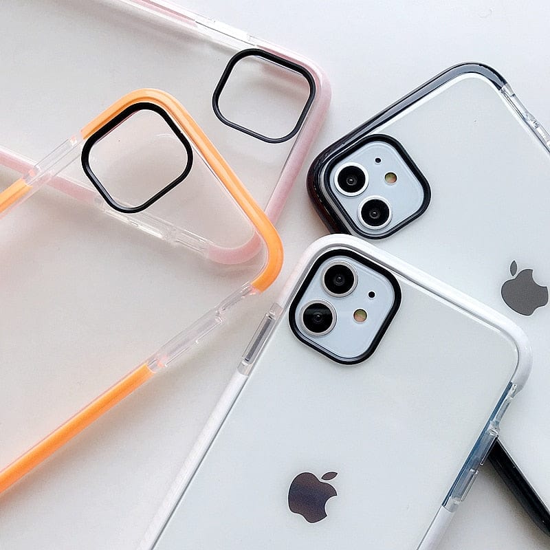 Shockproof Transparent iPhone Case - P's One-Stop Shop 