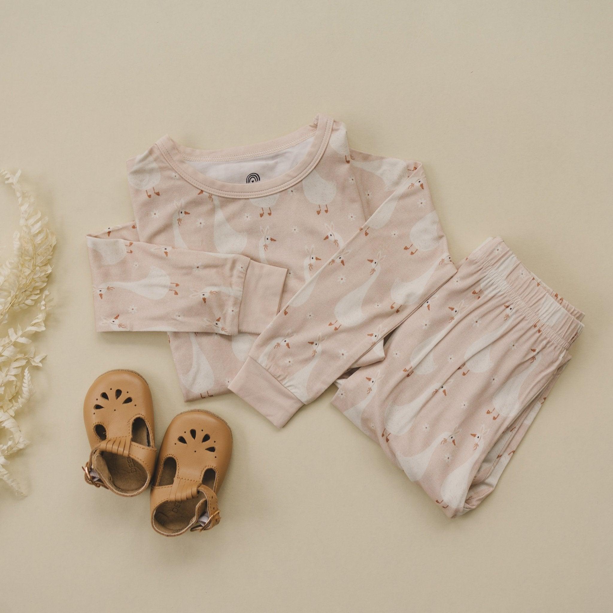 Silly Goose on the Loose 2pc Bamboo Pajamas - P's One-Stop Shop 
