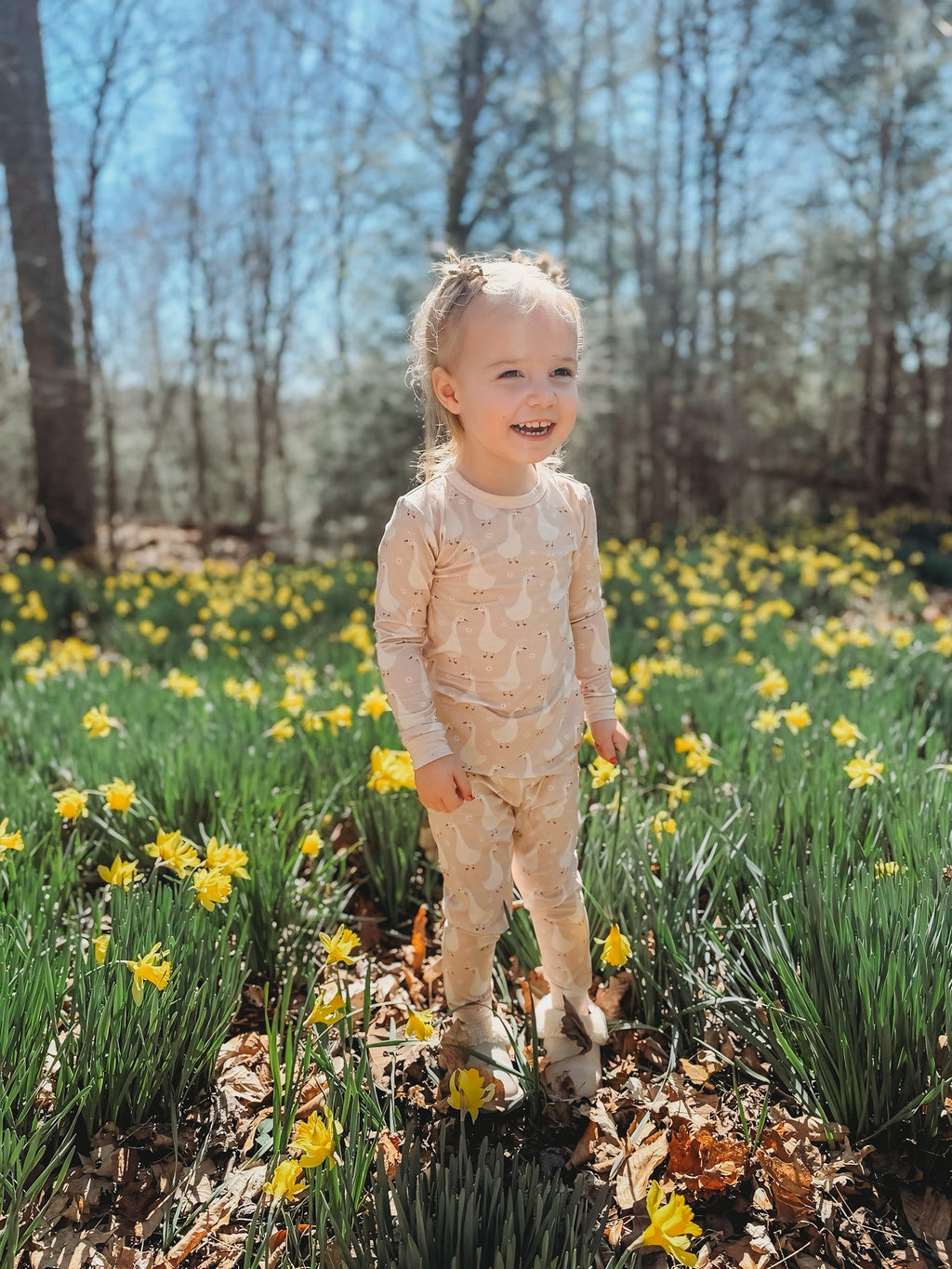 Silly Goose on the Loose 2pc Bamboo Pajamas - P's One-Stop Shop 