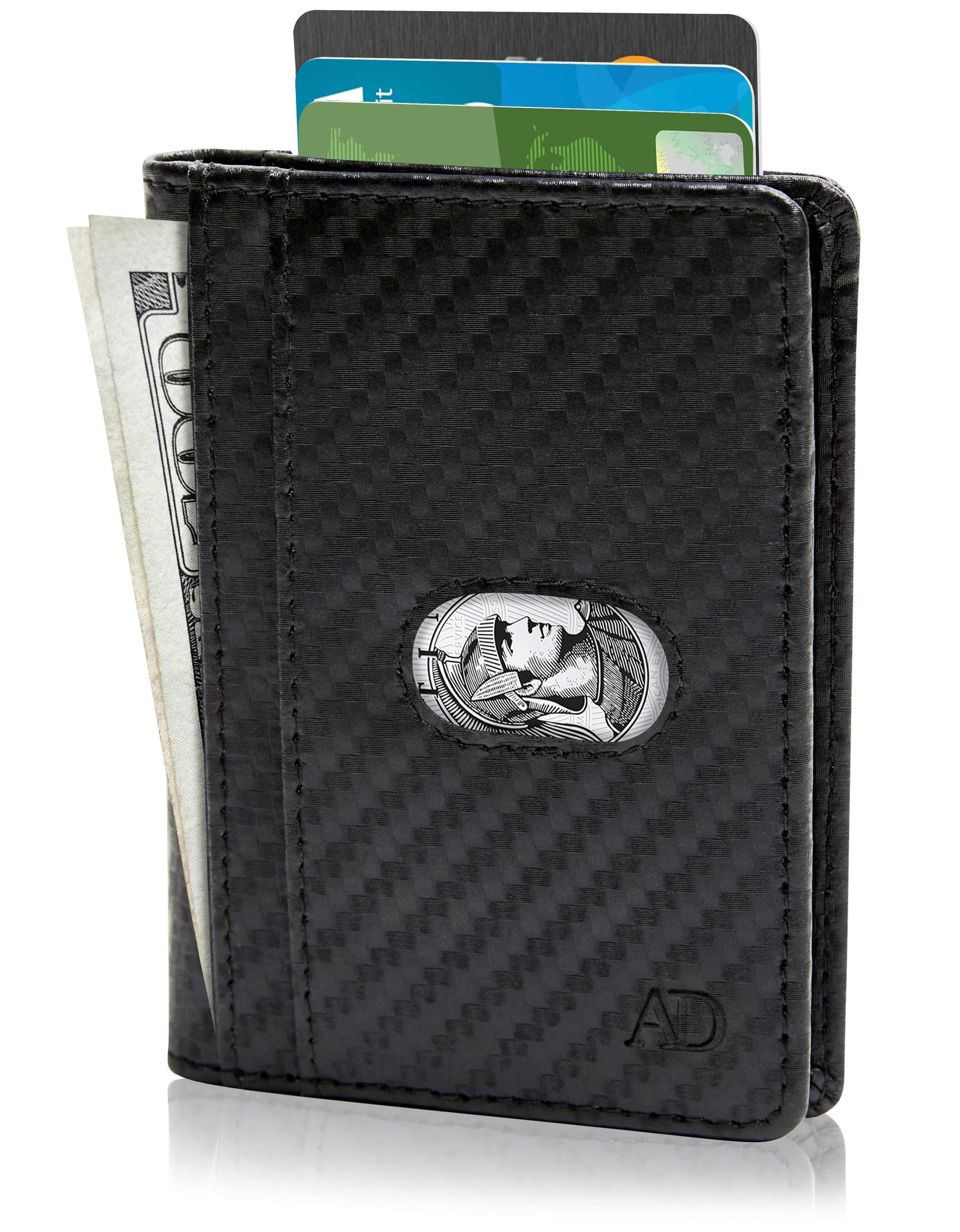 Slim Bifold Wallet With Pull Strap - P's One-Stop Shop 