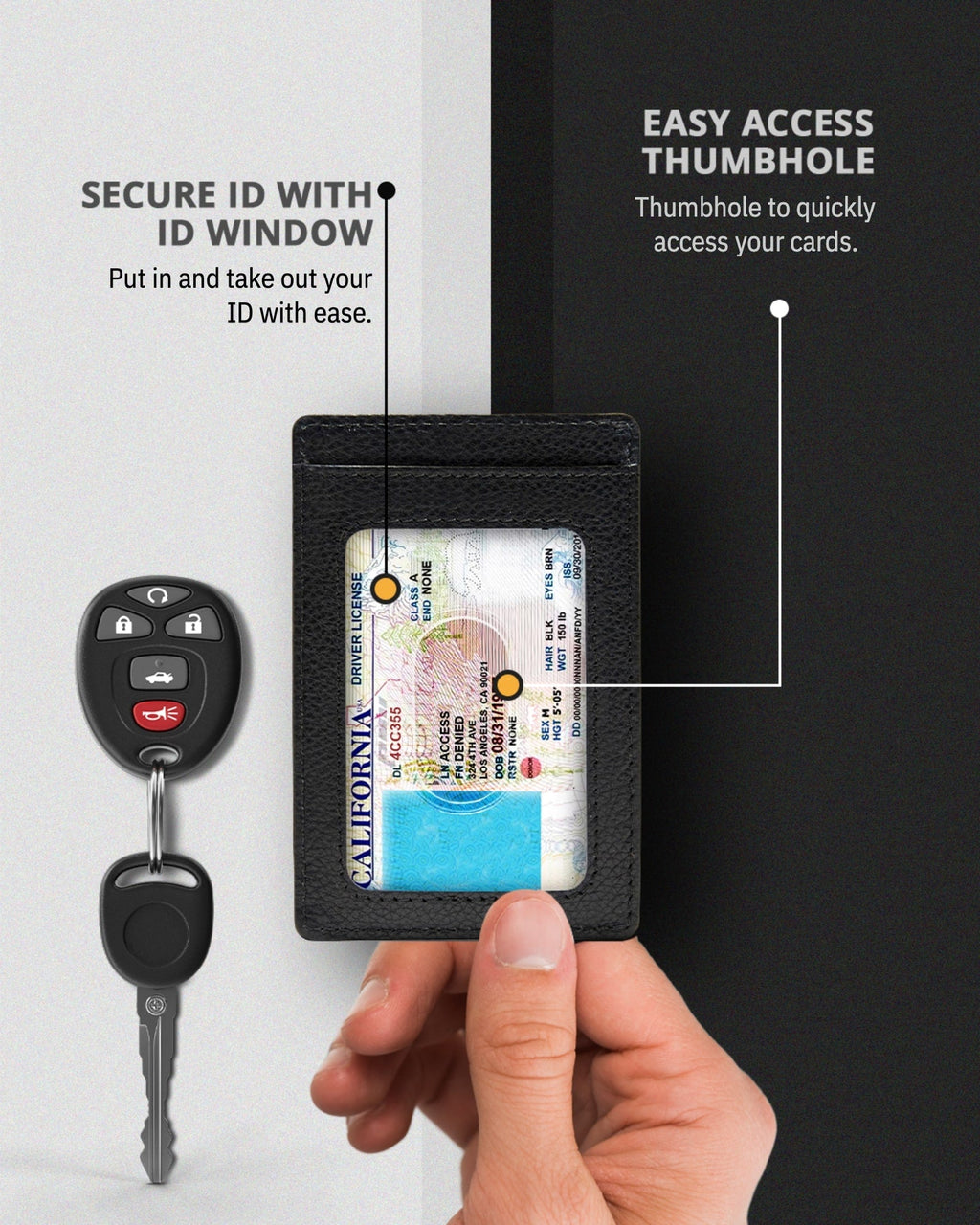 Slim Minimalist Card Holder - P's One-Stop Shop 