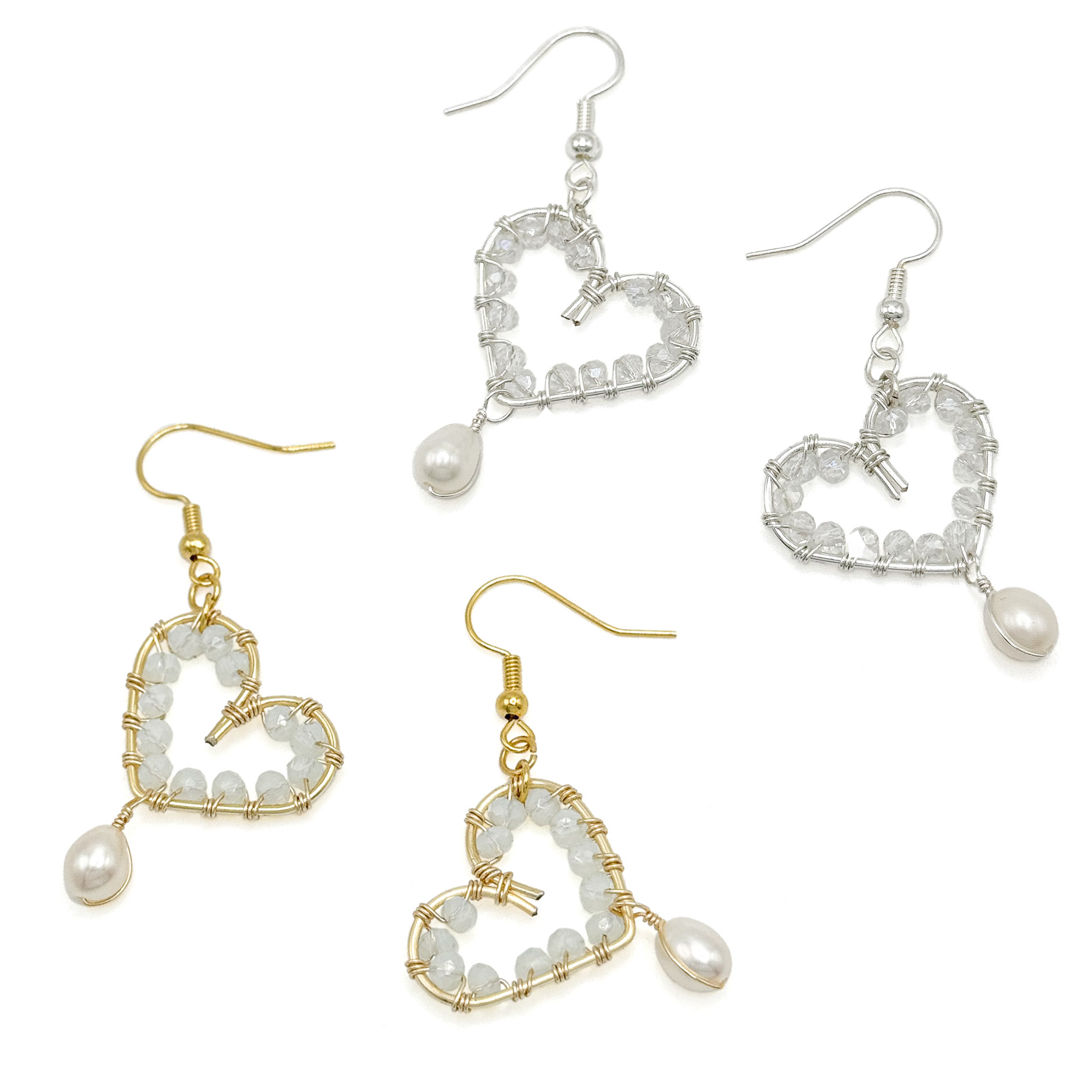 Smitten gold earrings - P's One-Stop Shop 