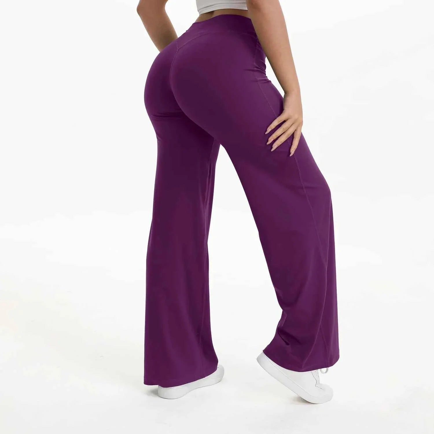 SoftMotion Women's Mid-Waist Yoga Pants - P's One-Stop Shop 