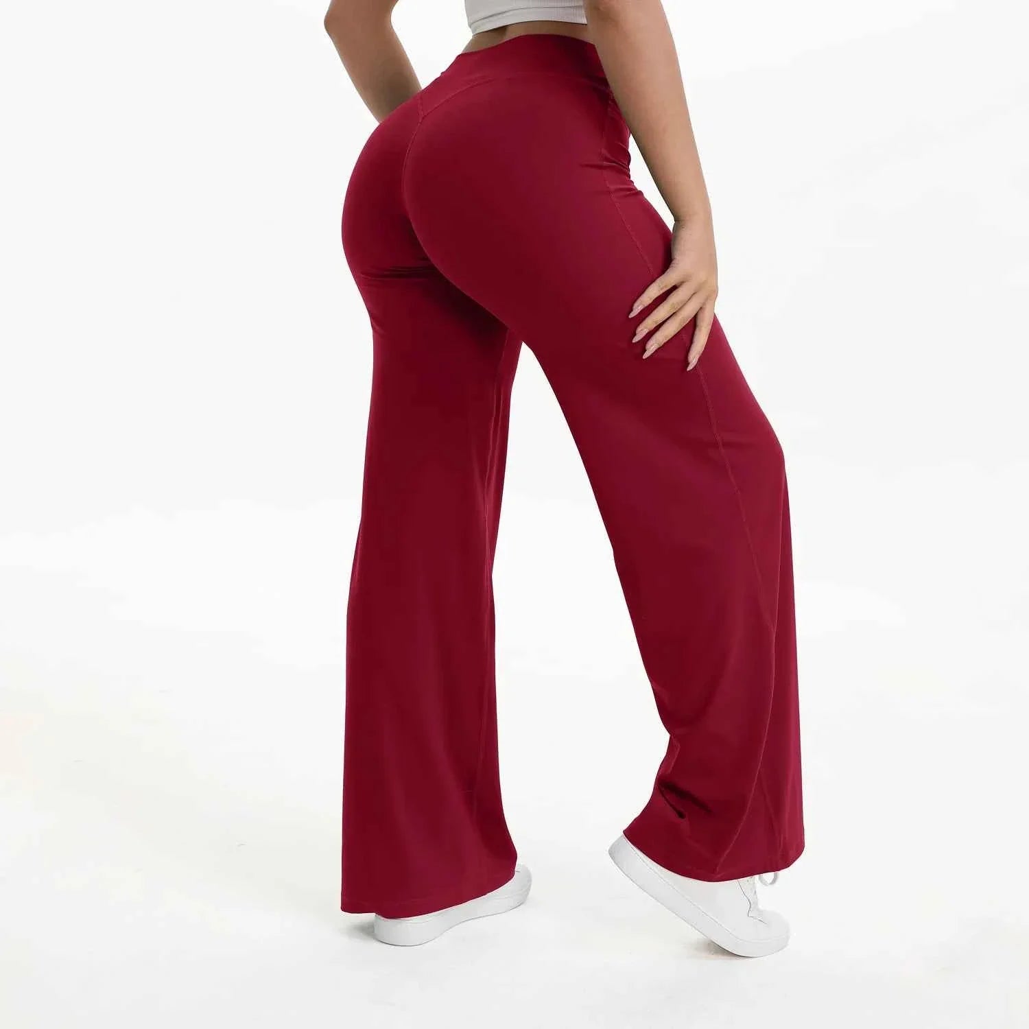 SoftMotion Women's Mid-Waist Yoga Pants - P's One-Stop Shop 