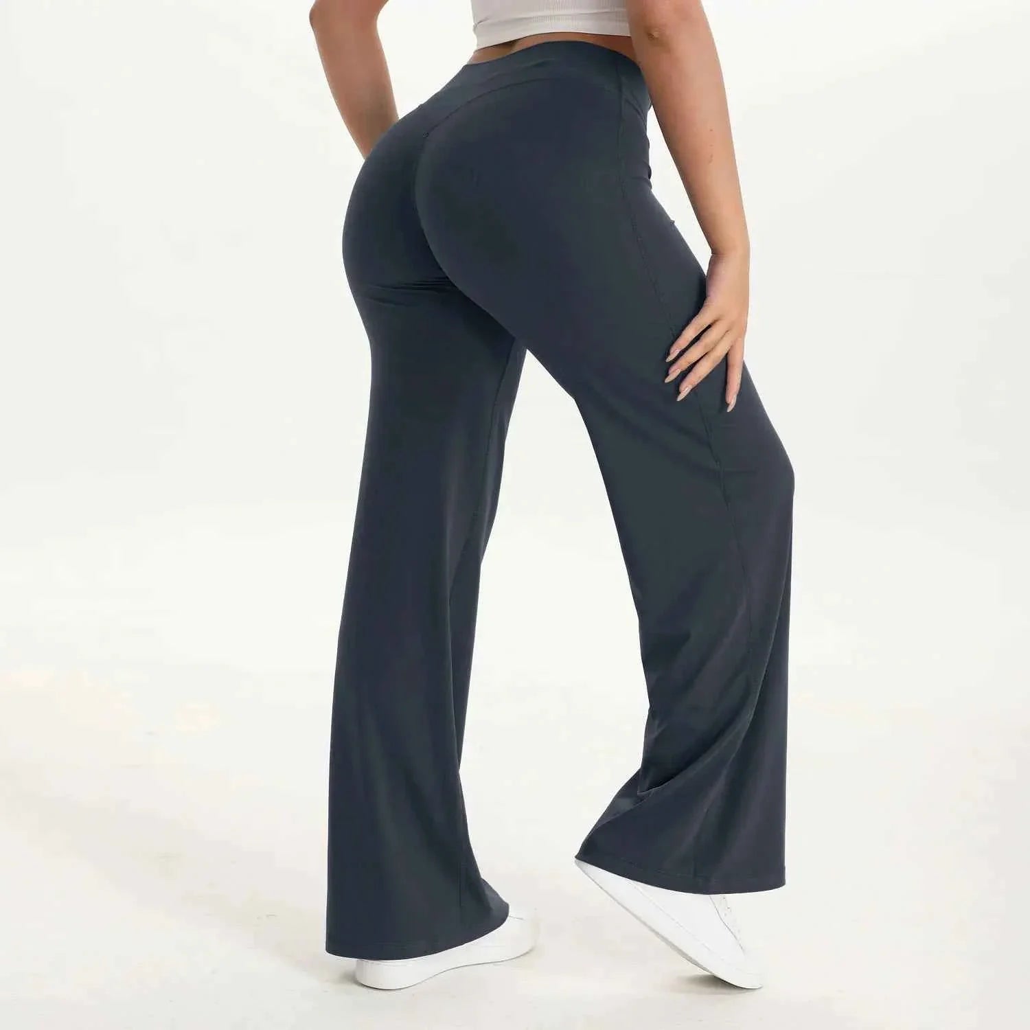 SoftMotion Women's Mid-Waist Yoga Pants - P's One-Stop Shop 
