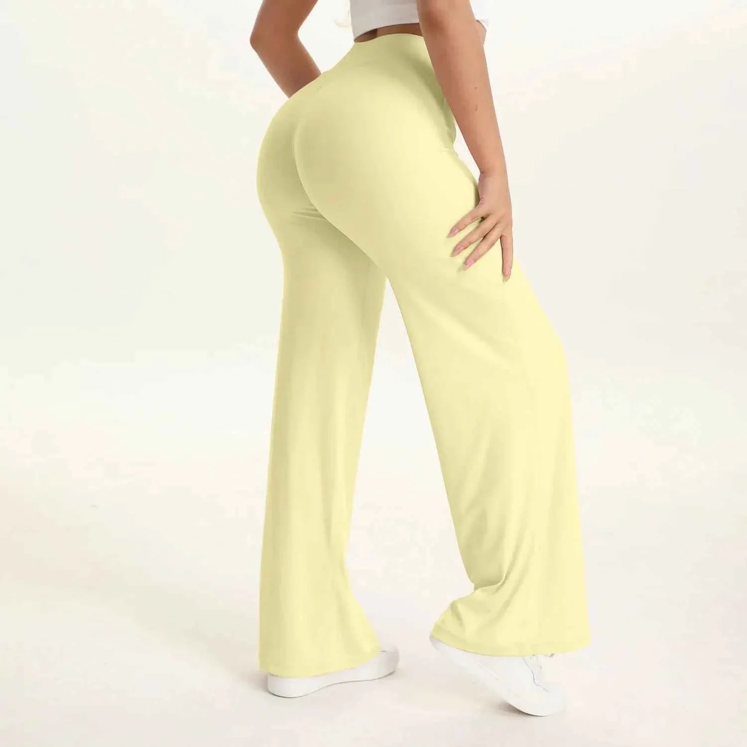 SoftMotion Women's Mid-Waist Yoga Pants - P's One-Stop Shop 