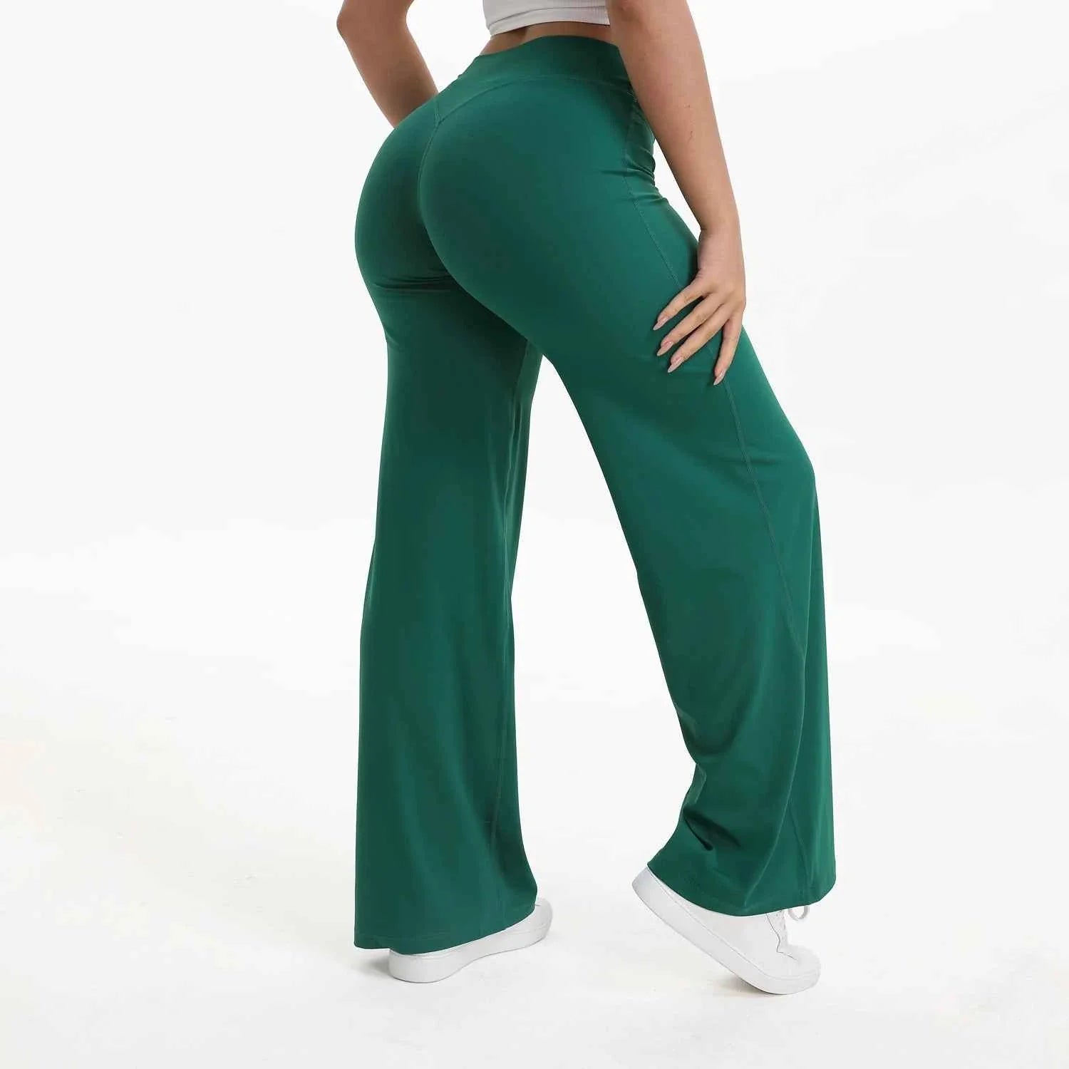 SoftMotion Women's Mid-Waist Yoga Pants - P's One-Stop Shop 