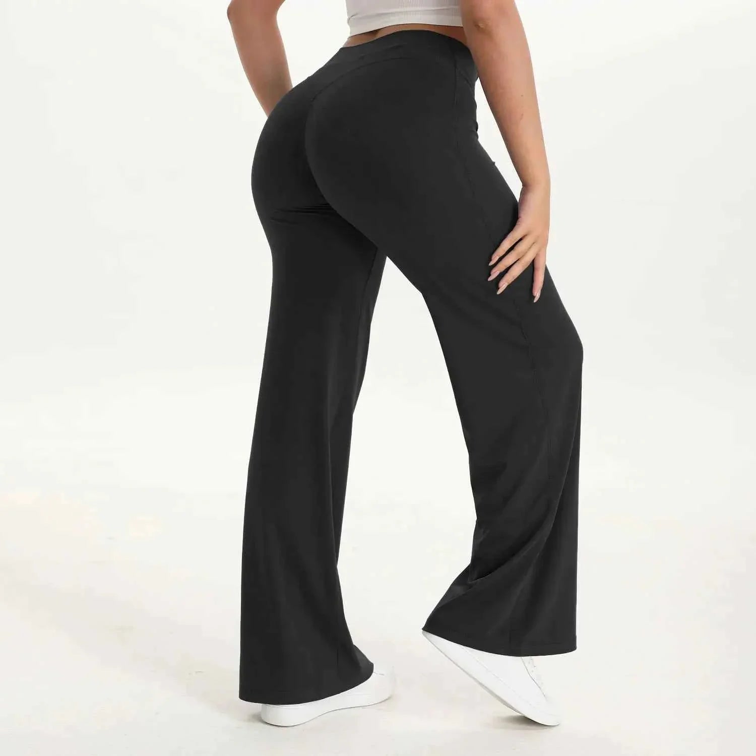 SoftMotion Women's Mid-Waist Yoga Pants - P's One-Stop Shop 