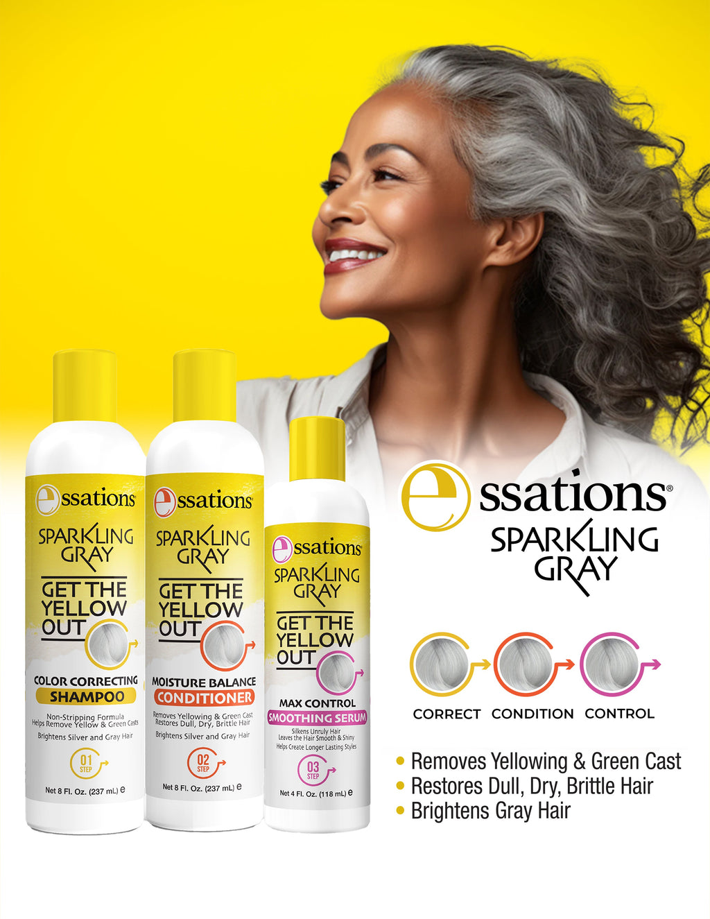 Sparkling Gray Moisture Balancing Conditioner by Essations - P's One-Stop Shop 
