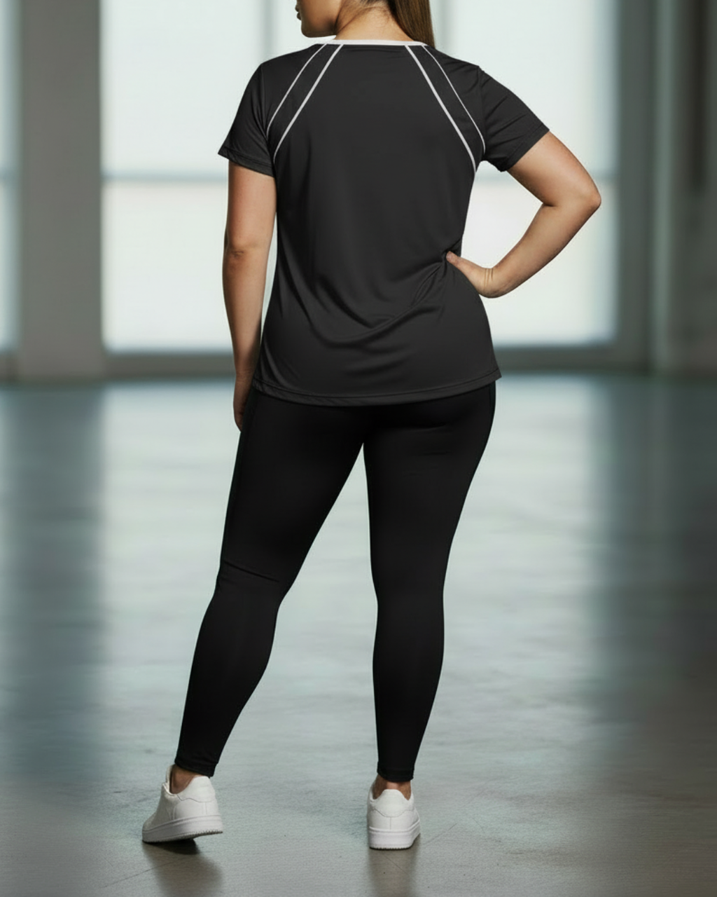 Sport Tee with Contrast Piping - P's One-Stop Shop 
