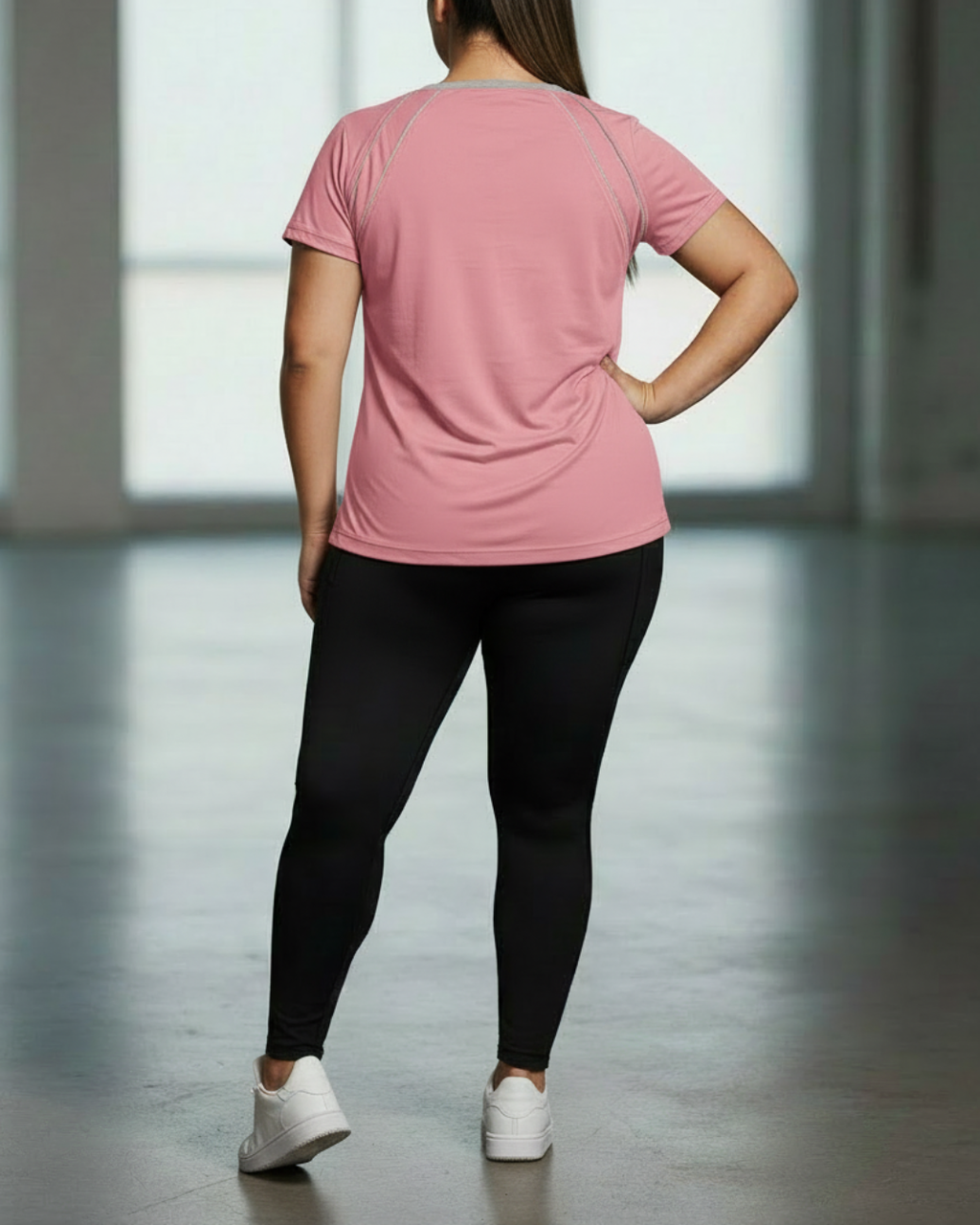 Sport Tee with Contrast Piping - P's One-Stop Shop 