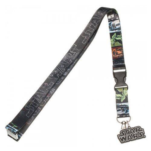 Star Wars Multi Character Lanyard - P's One-Stop Shop 