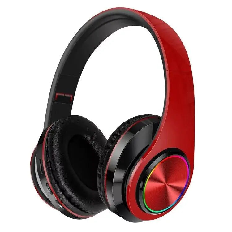Super Bass Wireless Bluetooth Headphones Foldable Stereo Earphones Headsets Mic - P's One-Stop Shop 