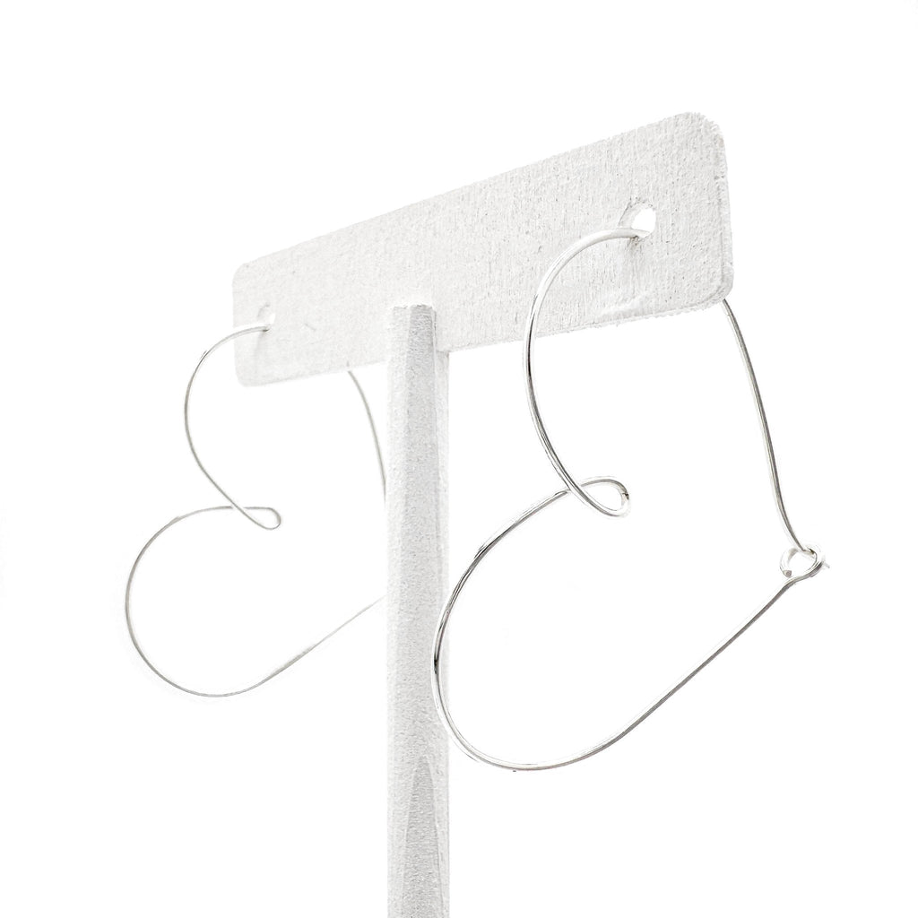 Sweetheart large hoops - P's One-Stop Shop 
