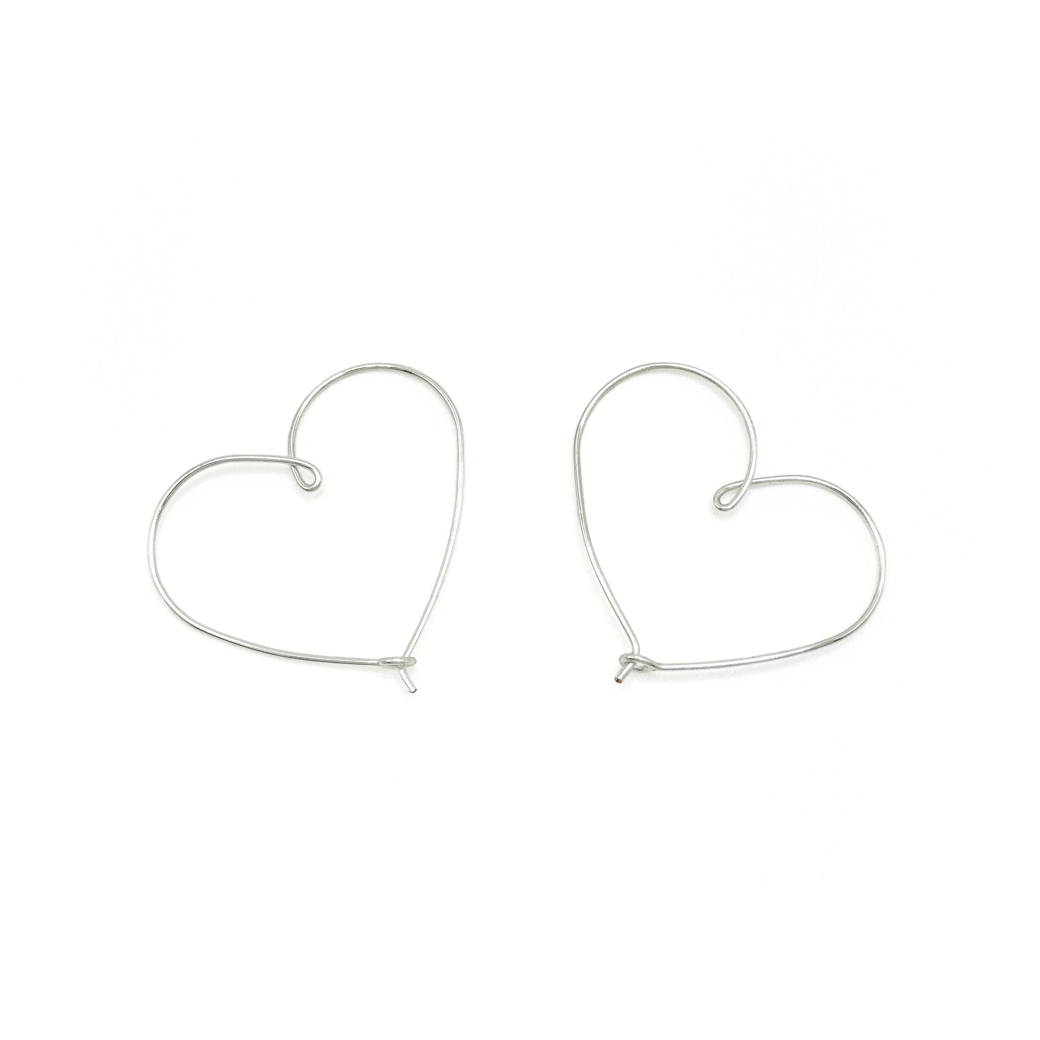 Sweetheart small hoops - P's One-Stop Shop 